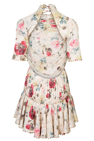 Mischief Corset Back Floral Dress | (est. retail $1,650) Dresses Zimmermann   