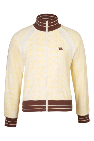 Shine Organic-cotton Jacquard Track Jacket  | (est. retail $670)