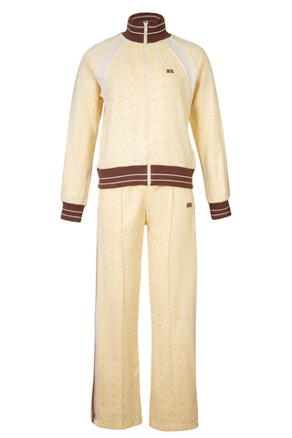 Shine Organic-cotton Jacquard Track Jacket  | (est. retail $670) Jackets Wales Bonner   