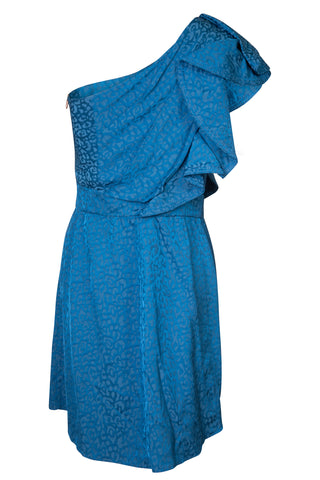 Opponent Interpretation Jacquard One-Shoulder Dress | (est. retail $2,415)