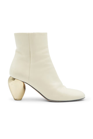 Rounded Square Toe Ankle Boots