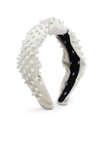 Pearl Knotted Headband | (est. retail $150) Hair Accessories Lele Sadoughi   
