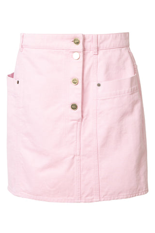La Jupe De Nîmes Mini Skirt in Pink | (est. retail $475)