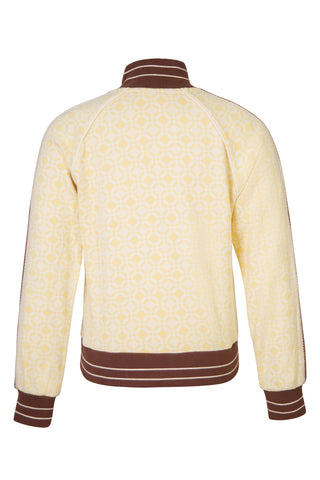 Shine Organic-cotton Jacquard Track Jacket  | (est. retail $670) Jackets Wales Bonner   