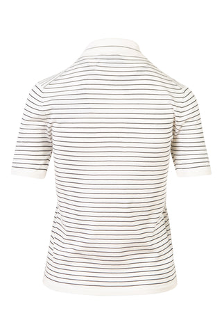 Striped Jersey Polo | (est. retail $1,350) Shirts & Tops Prada   