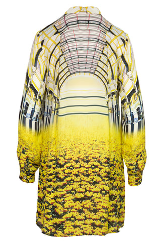 Yellow Floral Landscapes Dress | Resort '14 Collection Dresses Mary Katrantzou   