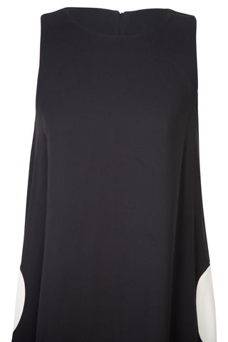 Circle Pocket Ponte-Knit Shift Dress | (est. retail $595) Dresses Lisa Perry   