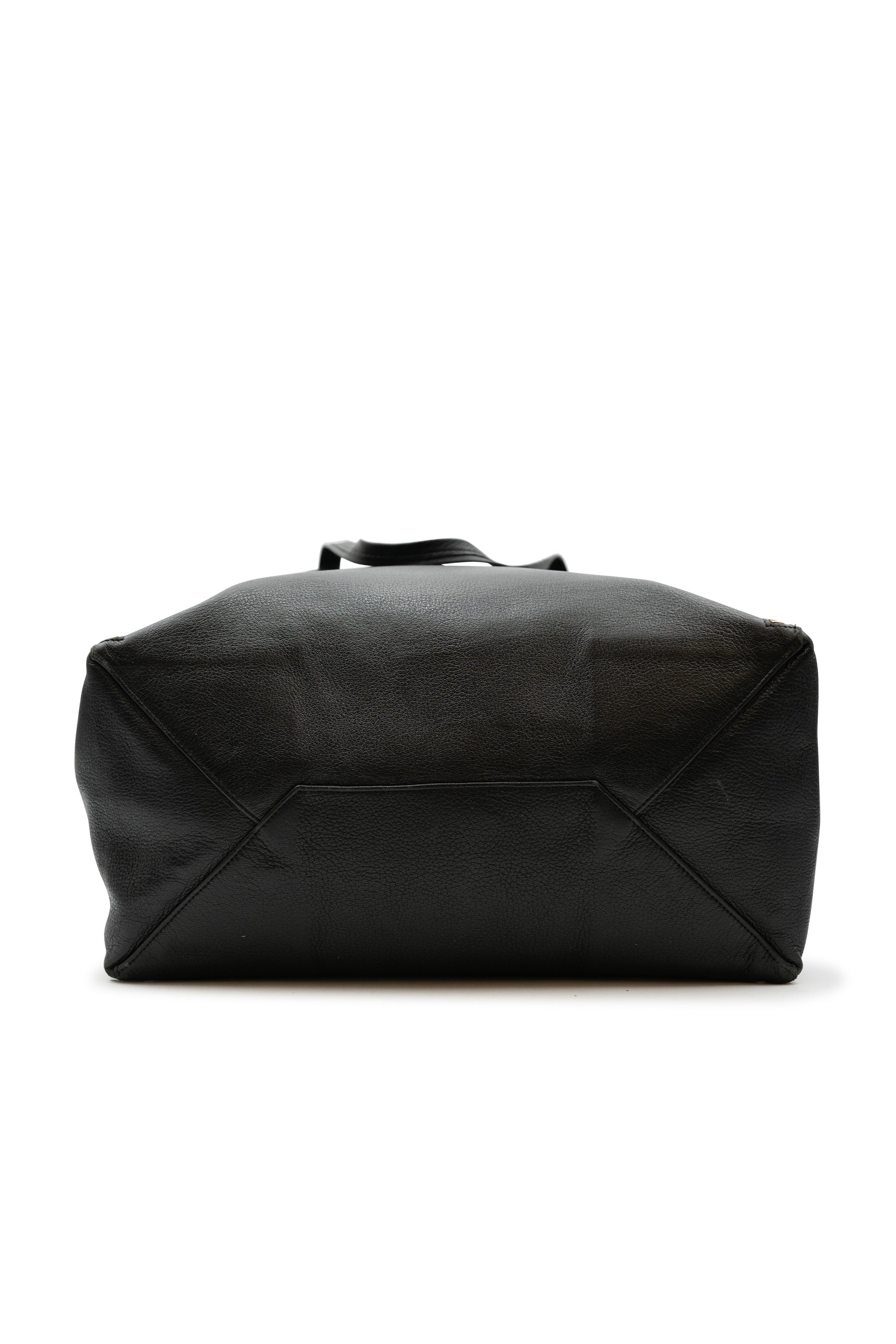 CELINE 190062 Horizontal Cabas Logo Tote Bag Shoulder Bag Canvas/Leather  Beige