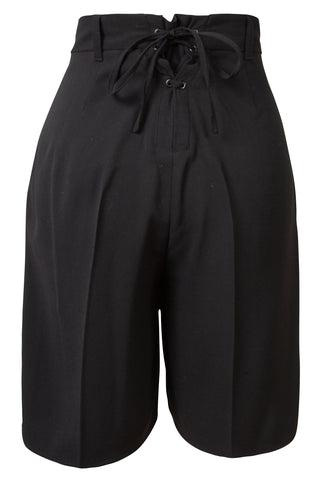 Crepe Pleated Bermuda Shorts Skirts Givenchy   