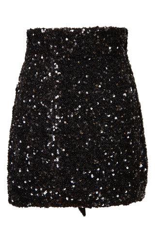 Sequined-Embellished Mini Skirt Skirts Redemption   