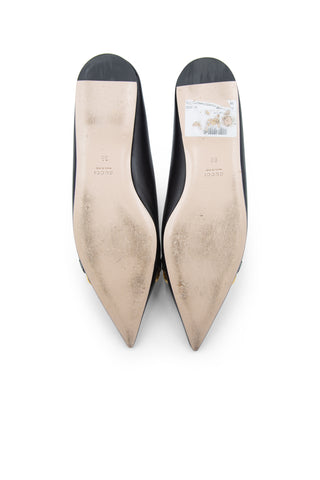 by Alessandro Michele Leather Horsebit Ballet Flats | (est. retail $990) Flats Gucci   