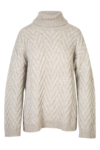 Grey Turtleneck Sweater | (est. retail $710)