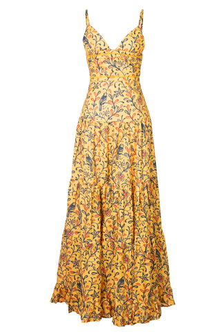 Narcisco' Linen Maxi Dress | (est. retail $750) Dresses Agua by Agua Bendita   