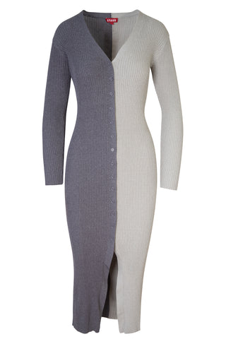 Shoko Two-Tone Sweater Dress | (est. retail $165)