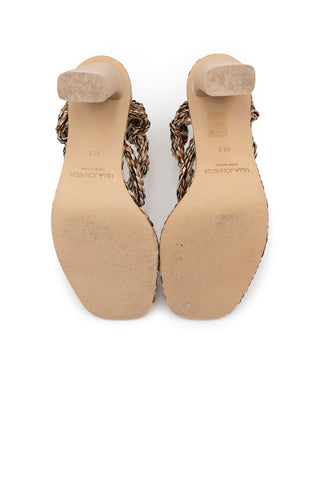 Uma Twisted Rope Sandals | (est. retail $570)