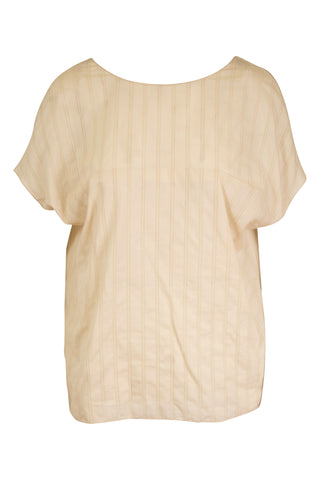 Poplin Stripe Crewneck Blouse Shirts & Tops Marni   