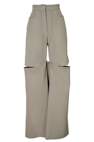 Emilio Faux Leather Trousers | new with tags (est. retail $590)