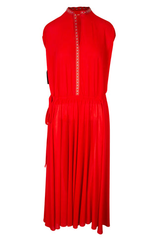 Phoebe Philo Era Crepe Jersey Studded Dress | Pre-Fall '17 Dresses Celine   