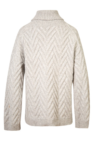 Grey Turtleneck Sweater | (est. retail $710) Sweaters & Knits Nili Lotan   