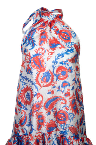 Paisley Printed Halter Mini Dress | new with tags (est. retail $300) Dresses Stella Jean   