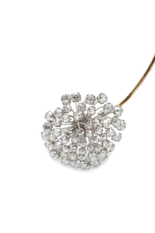 Crystal Flower Choker | (est. retail $450) Necklaces Carolina Herrera   