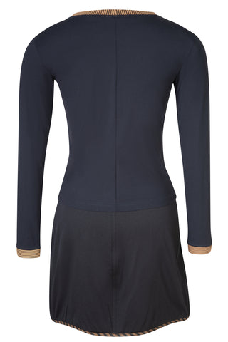 Black V-Neck Cardigan Top