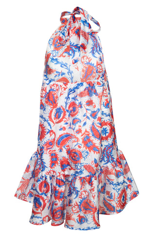 Paisley Printed Halter Mini Dress | new with tags (est. retail $300) Dresses Stella Jean   