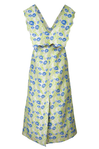 3D Jacquard Rhythm Collar Dress | new with tags (est. retail $495) Dresses Ganni   
