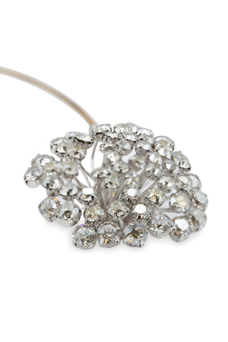 Crystal Flower Choker | (est. retail $450) Necklaces Carolina Herrera   