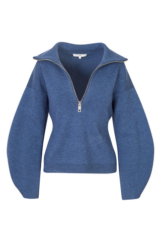 Sculpted Melange Wool Sweater | (est. retail $695) Sweaters & Knits Tibi   