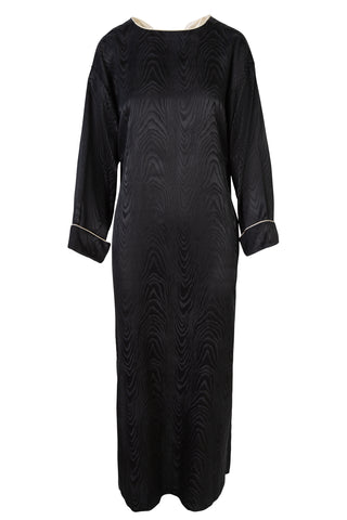 Black Robe Dress Dresses Oscar de la Renta   