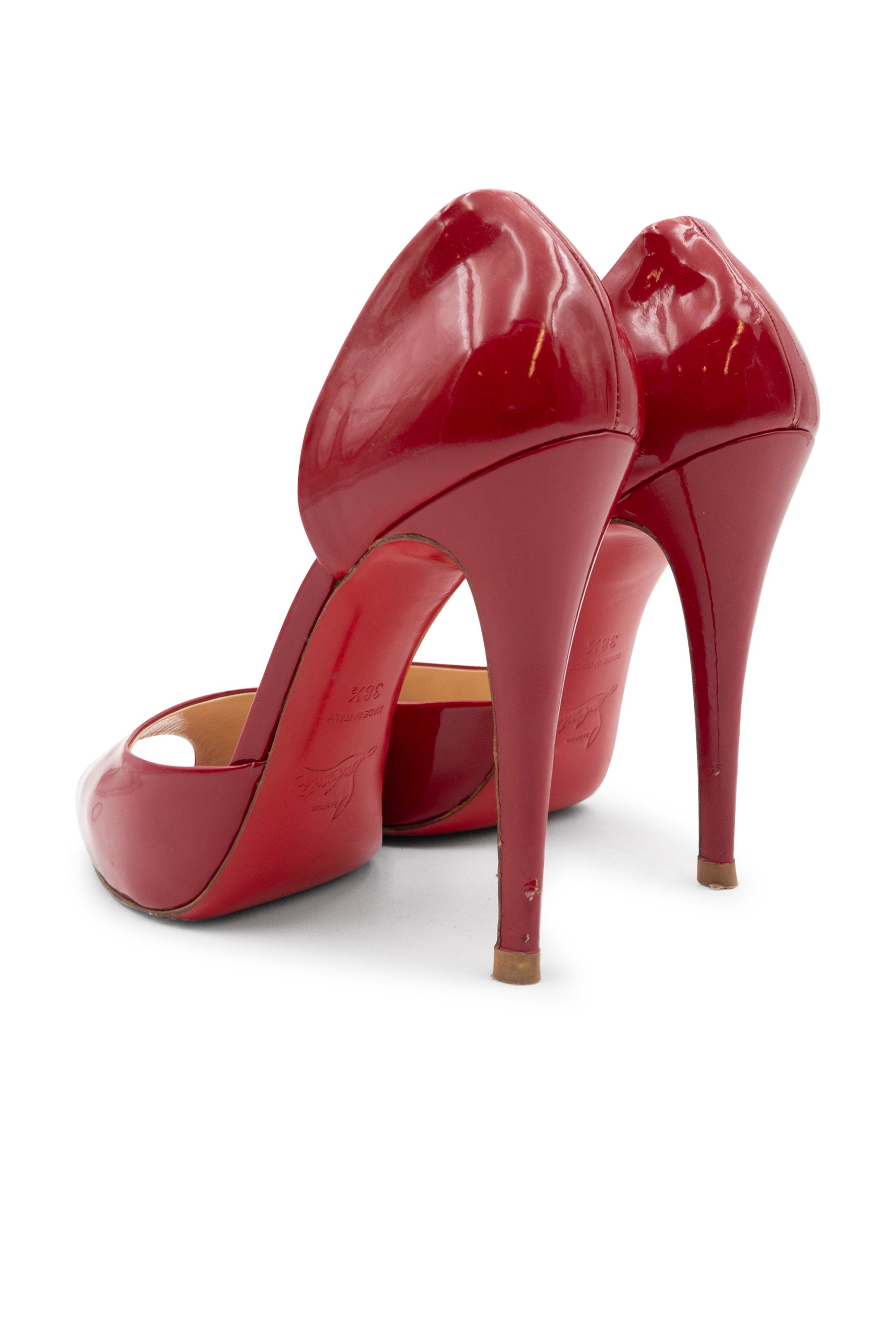 Pre-owned Heels In Red