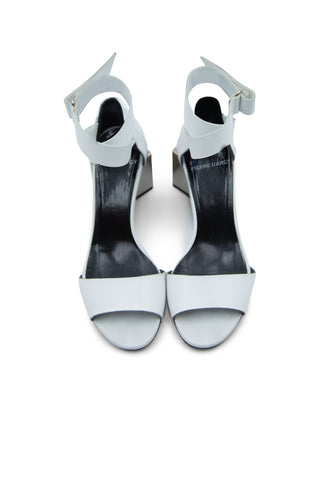 Leather Sandal with Block Heel Sandals Pierre Hardy   