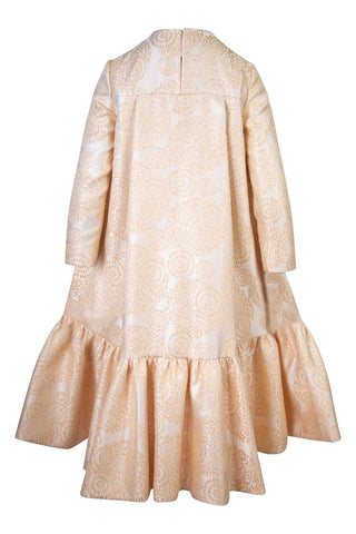 Metallic Embroidered Mini Dress Dresses Huishan Zhang   