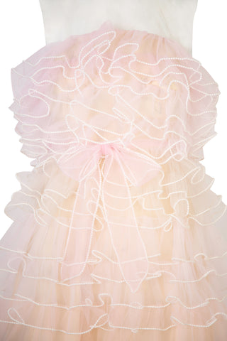 Tulle Tiered Ombre Dress Dresses Huishan Zhang   