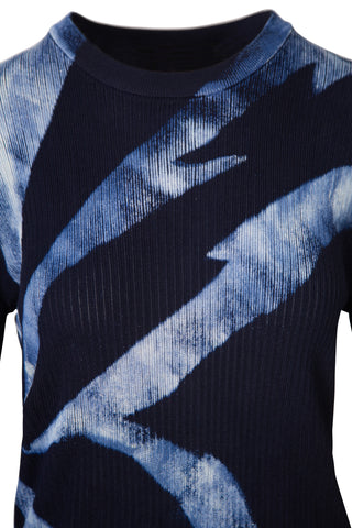 Tie Dye Rib Long Sleeve Top | (est. retail $750) Shirts & Tops Proenza Schouler   