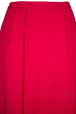 Vintage Red Pencil Skirt Skirts Christian Dior   