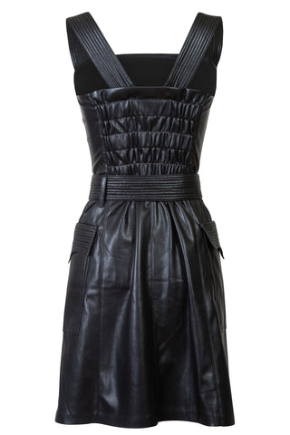Charo Vegan Leather Mini Dress | (est. retail $615)