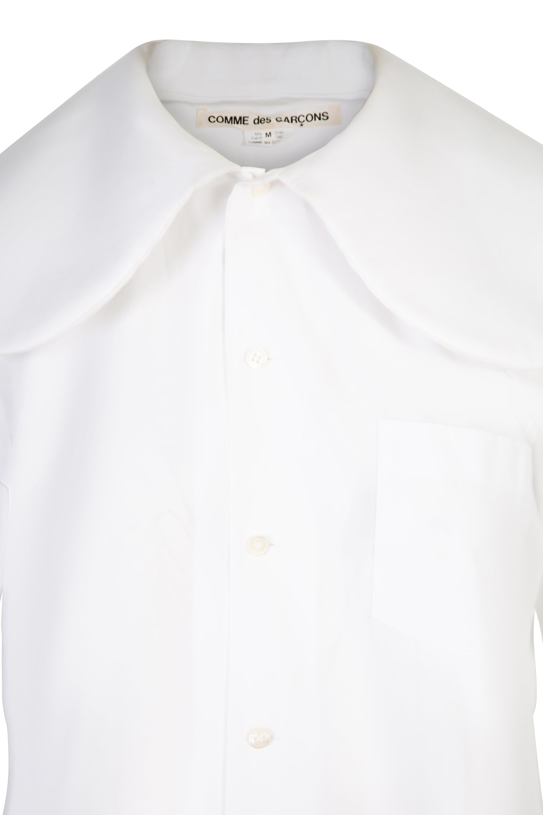 Comme des Garçons Comme des Garçons Black Peter Pan Collar Shirt