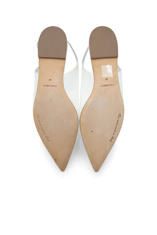 Lollo Patent Leather Slingback Flats | (est. retail $725) Flats Dolce & Gabbana   