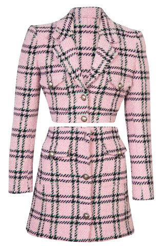 Sequined Bouclé Cropped Tweed Jacket | (est. retail $1,550) Jackets Alessandra Rich   