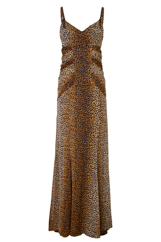 Leopard Maxi Dress Dresses Dolce & Gabbana   
