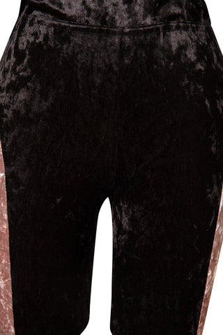 Black Knee-Length Shorts