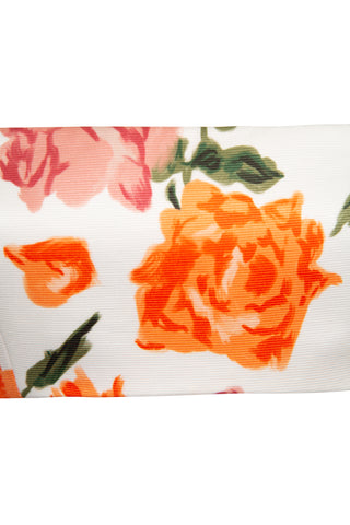 Floral Print Faille Cropped Top | (est. retail $665) Shirts & Tops Emilia Wickstead   