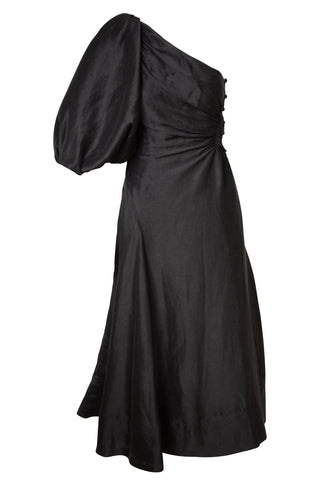 One Shoulder Dress in Black