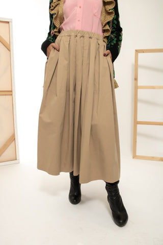Pleated Midi Skirt | new with tags
