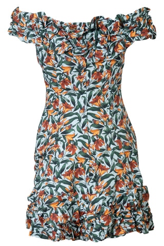 Jardin Off-The-Shoulder Mini Dress | (est. retail $510)