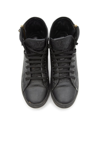 Black Monogram Empreinte Leather Punchy High Top Sneakers | (est. retail $1,080) Sneakers Louis Vuitton   
