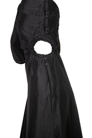 One Shoulder Dress in Black