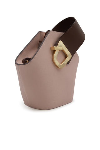 Mini Johnny Leather Hexagon Shoulder Bag | (est. retail $430)